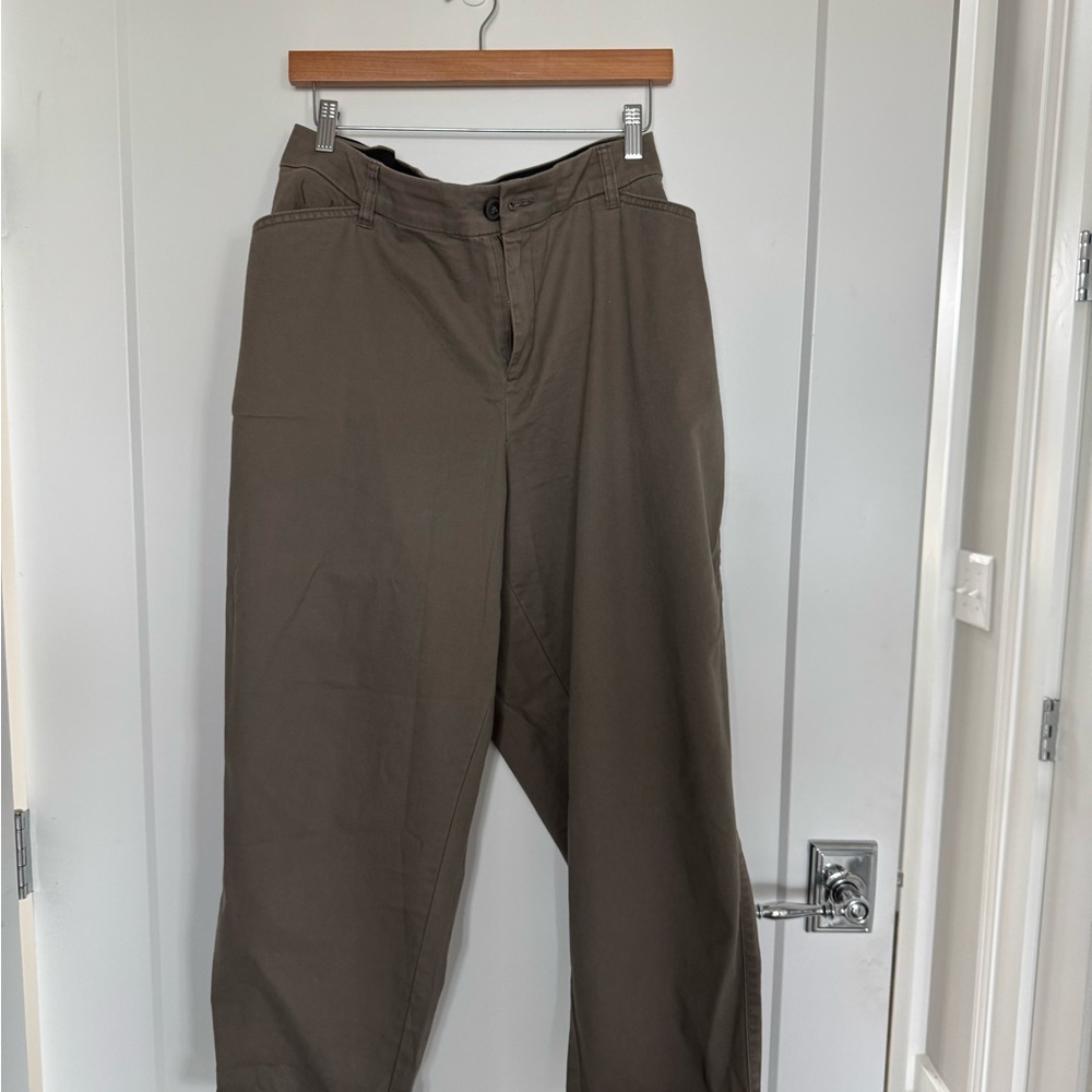 Lane Bryant Boyfriend Mocha Chinos